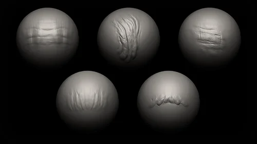 20 Face Details Brush + Alphas скачать