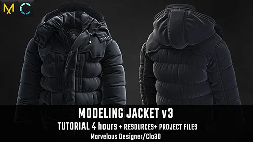 Tutorial MD Clo3D - Jacket v3 скачать