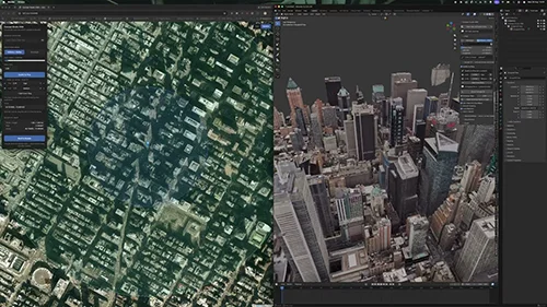 Real City Import for Blender скачать