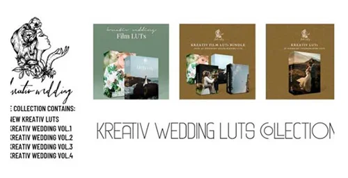 Kreativ Wedding – Bundle Video Luts скачать