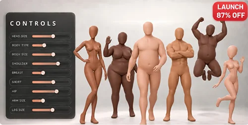 Bodiez Base Meshes скачать