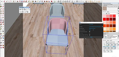 Interiors rendering with Sketchup y V-Ray скачать