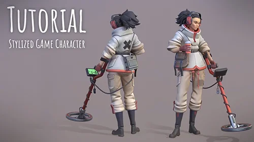 Creating Simple 3D Stylized Characters - in-Depth Tutorial Course скачать