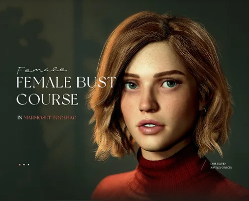 Female Bust Course in Marmoset Toolbag скачать