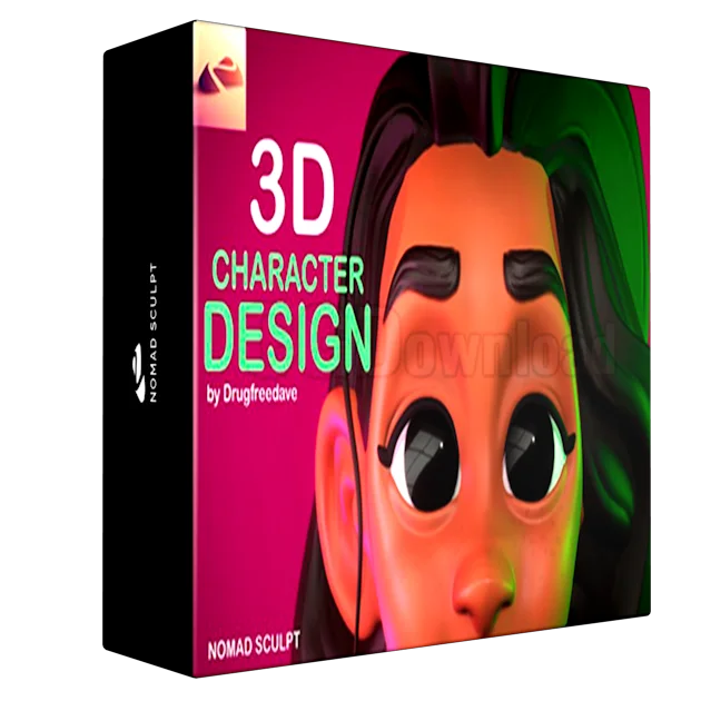 3D Character Design in Nomad Sculpt