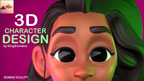 3D Character Design in Nomad Sculpt скачать