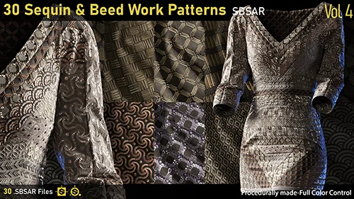 30 Sequin & Beed Work patterns-Vol4-SBSAR скачать