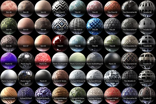 99 PBR Substance Designer Materials Vol.02 скачать