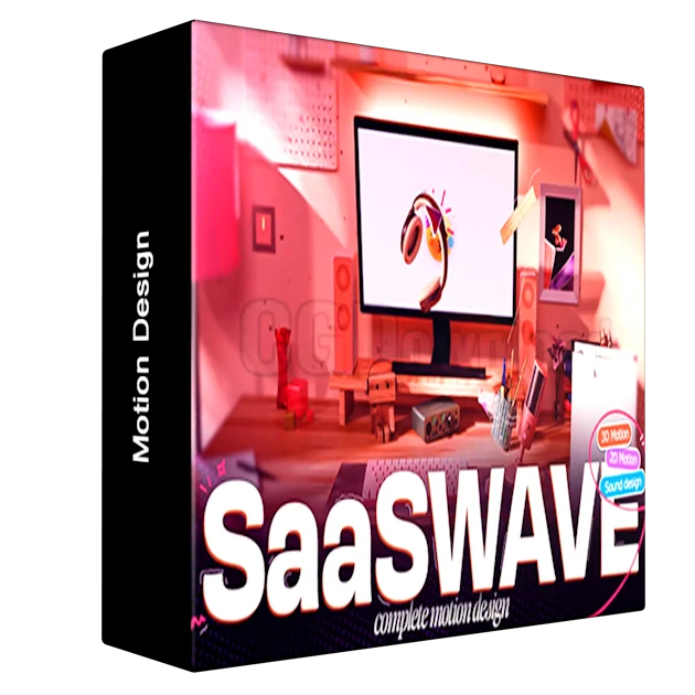 SaaSWAVE — Complete 2D/3D Motion Design Course [ENG — RUS]