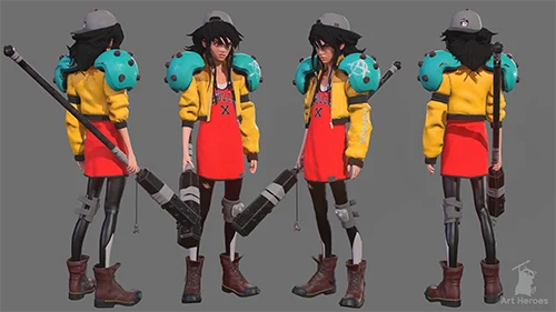 Stylized Character Course in ZBrush скачать