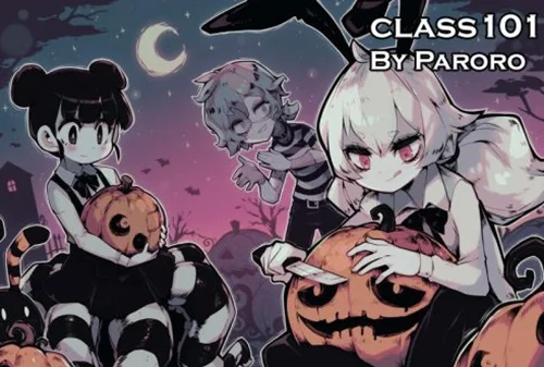 Create Cute with a Touch of Dark Anime Illustrations By Paroro скачать
