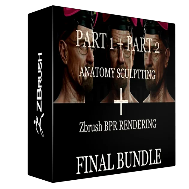 Anatomy Sculpting and ZBrush BPR Package
