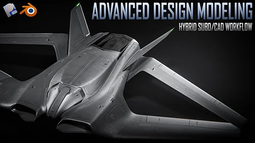 Advanced Design Modeling – Hybrid Subd CAD Workflow – Blender + Plasticity скачать
