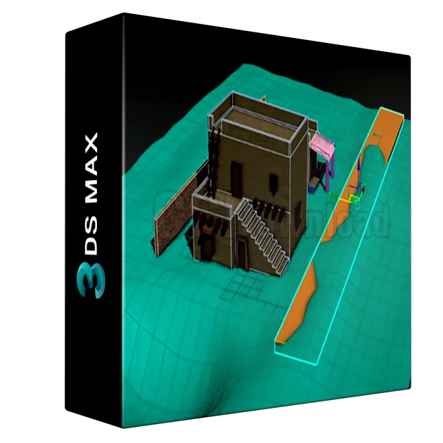 3ds Max Advanced in English House Modeling and Materials