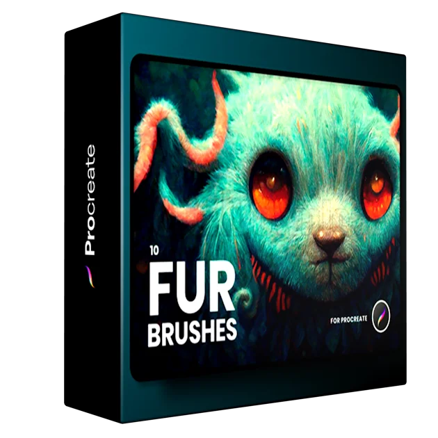FUR Brushes Realistic Procreate Fur