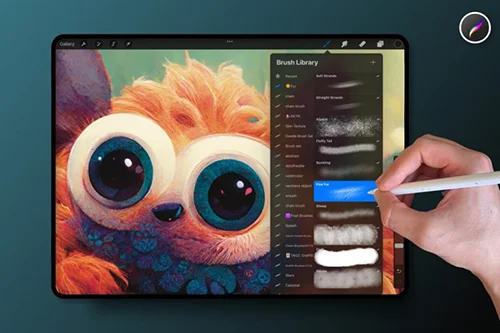 FUR Brushes Realistic Procreate Fur скачать