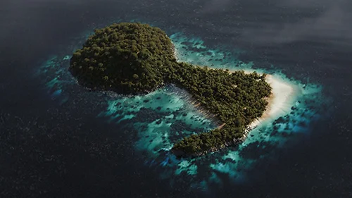 Desolate Tropical Island A Cinematic Environments Masterclass скачать