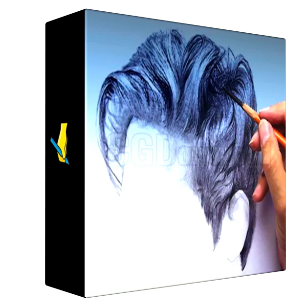 The Ultimate Hair Drawing Course