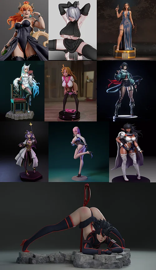 3D Print Models Bundle 1 Октябрь 2026 скачать