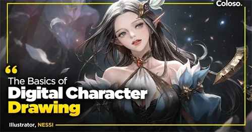 The Basics of Digital Character Drawing скачать