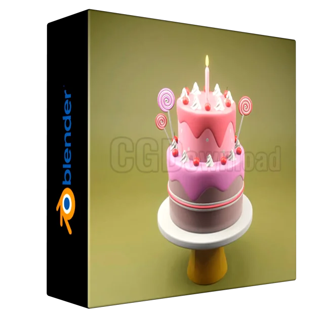 Learn Blender 3D by Creating Birthday Cake