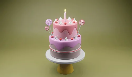 Learn Blender 3D by Creating Birthday Cake скачать