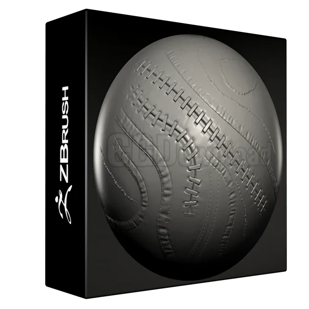 16 Custom Seam/Stitch brushes for zBrush SET #2
